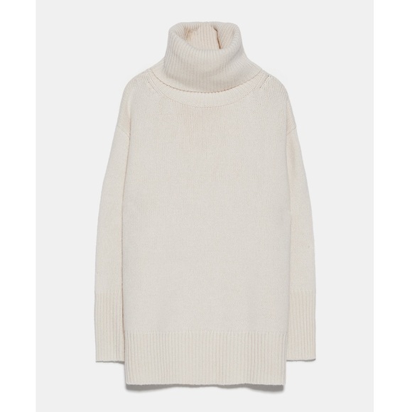 LAST 1️⃣-NWT Zara Cashmere Turtleneck Sweater - Picture 7 of 10